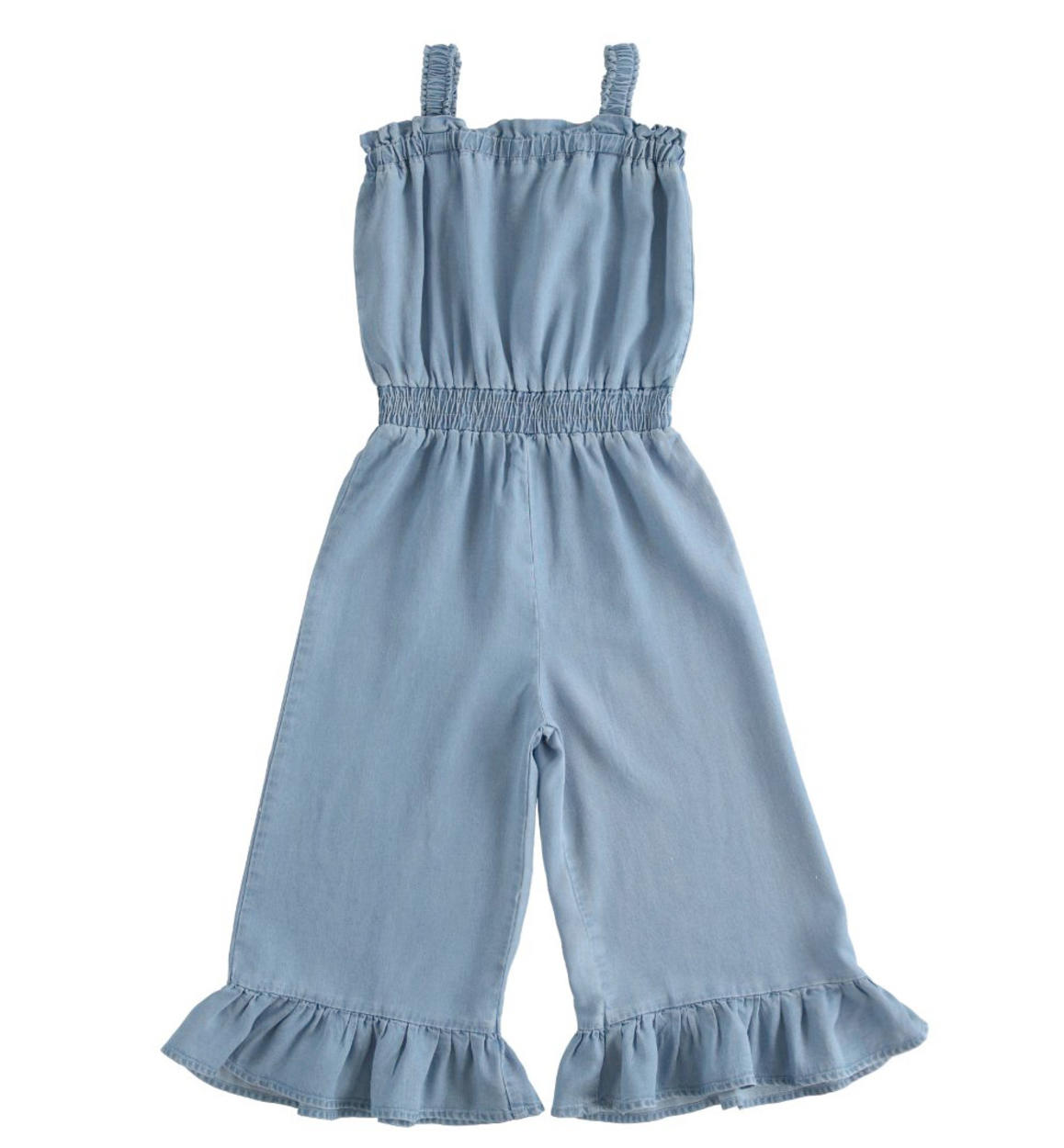 Salopette bambina in 100% lyocell BLU iDO
