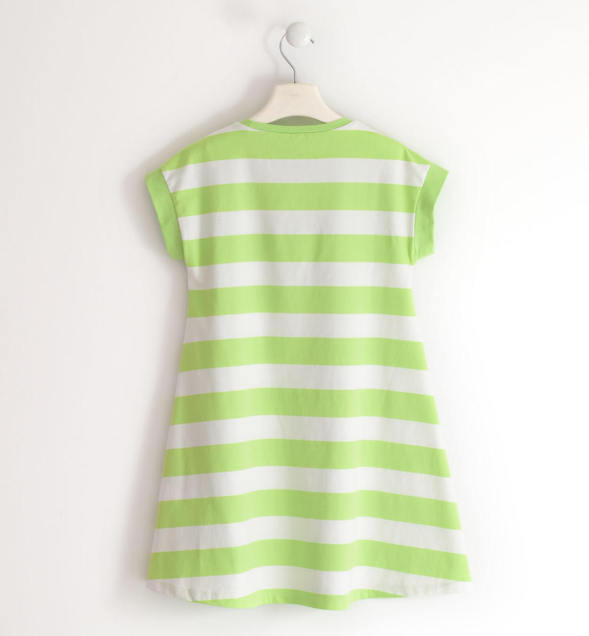 Abito bambina con paillettes multicolor GREEN-5221 - 2694489200