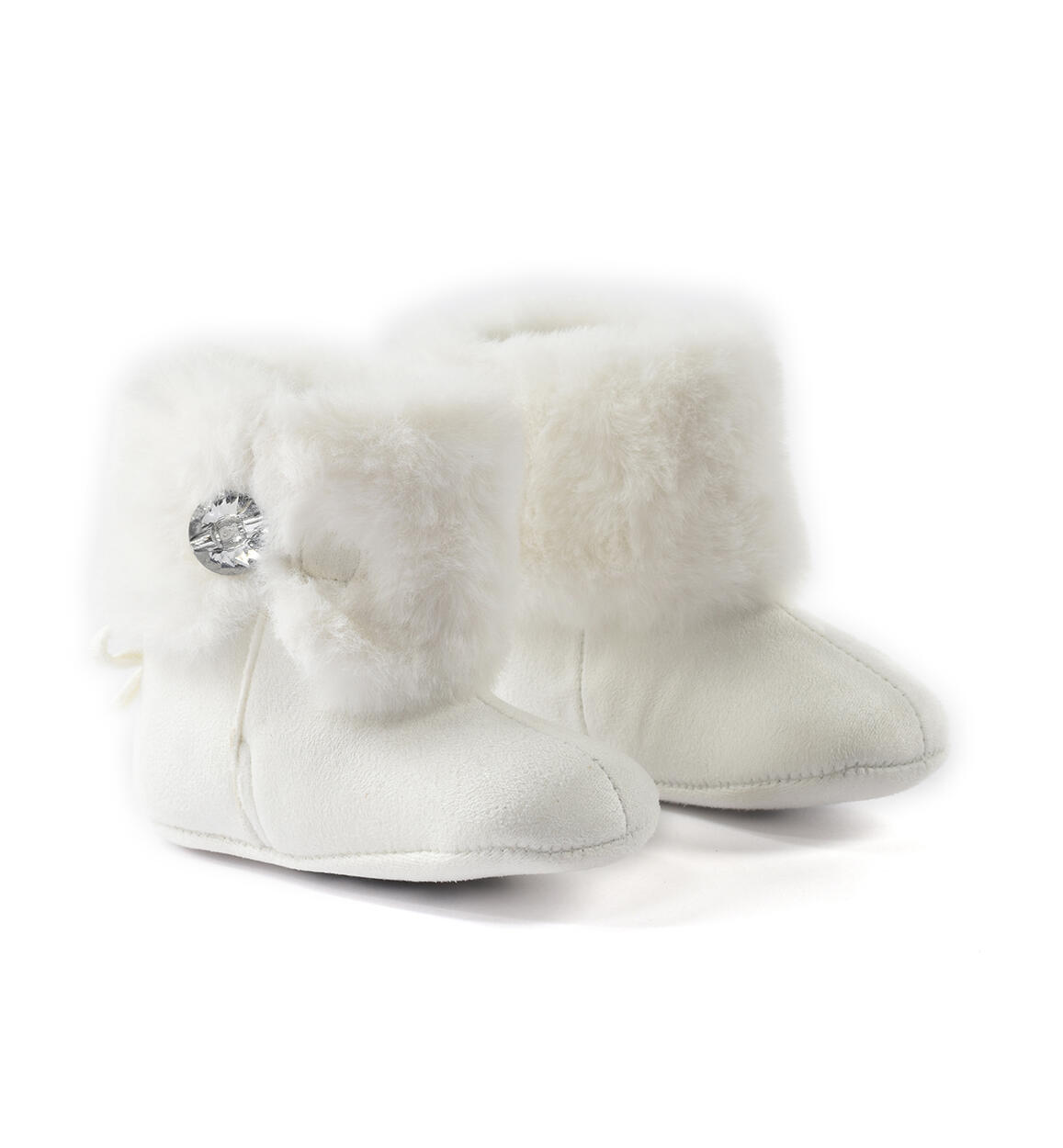 Stivaletti neonata con strass da 0 a 18 mesi iDO