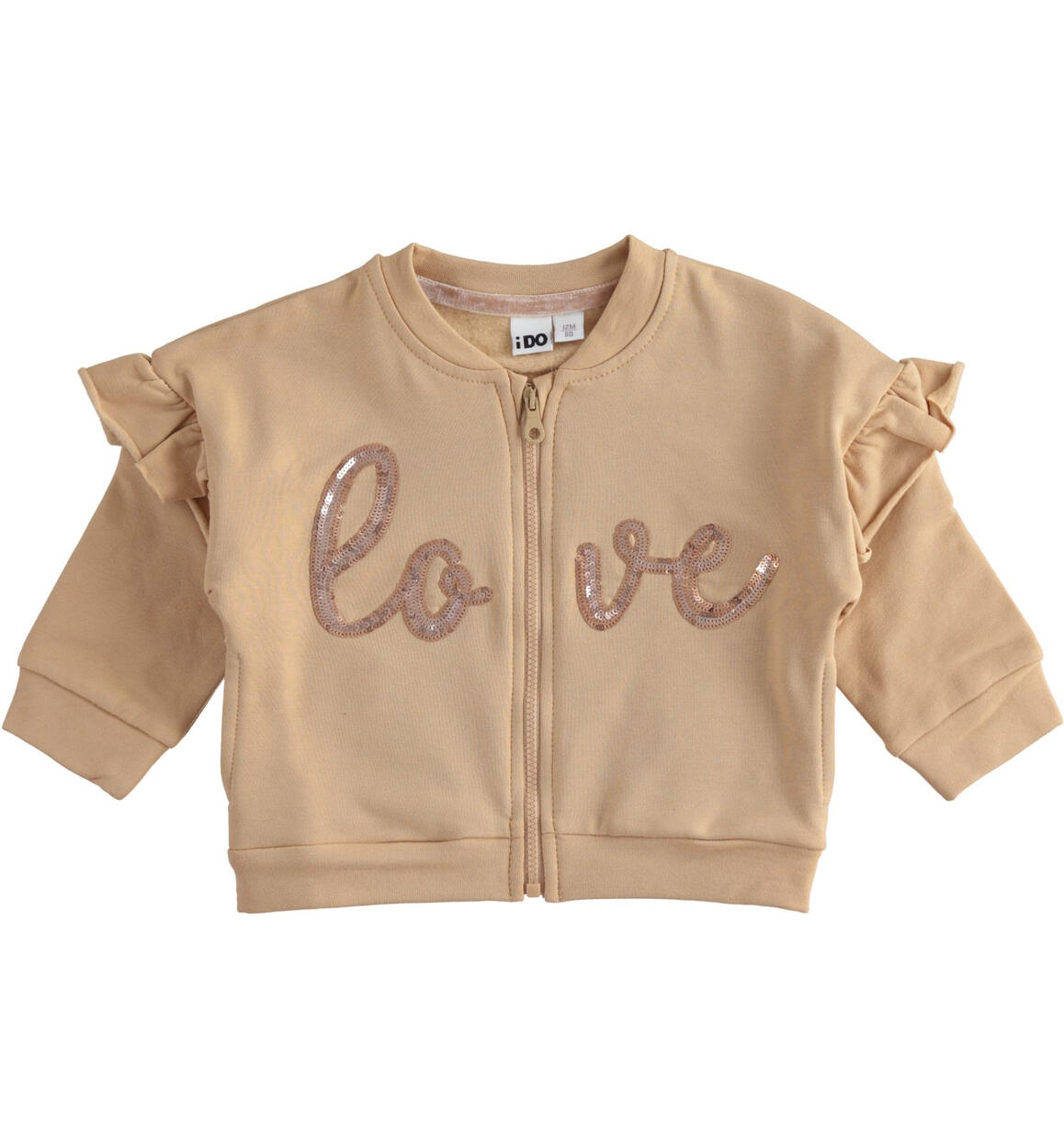 Felpa bambina con ruches iDO a soli 18 48 Miniconf Shop