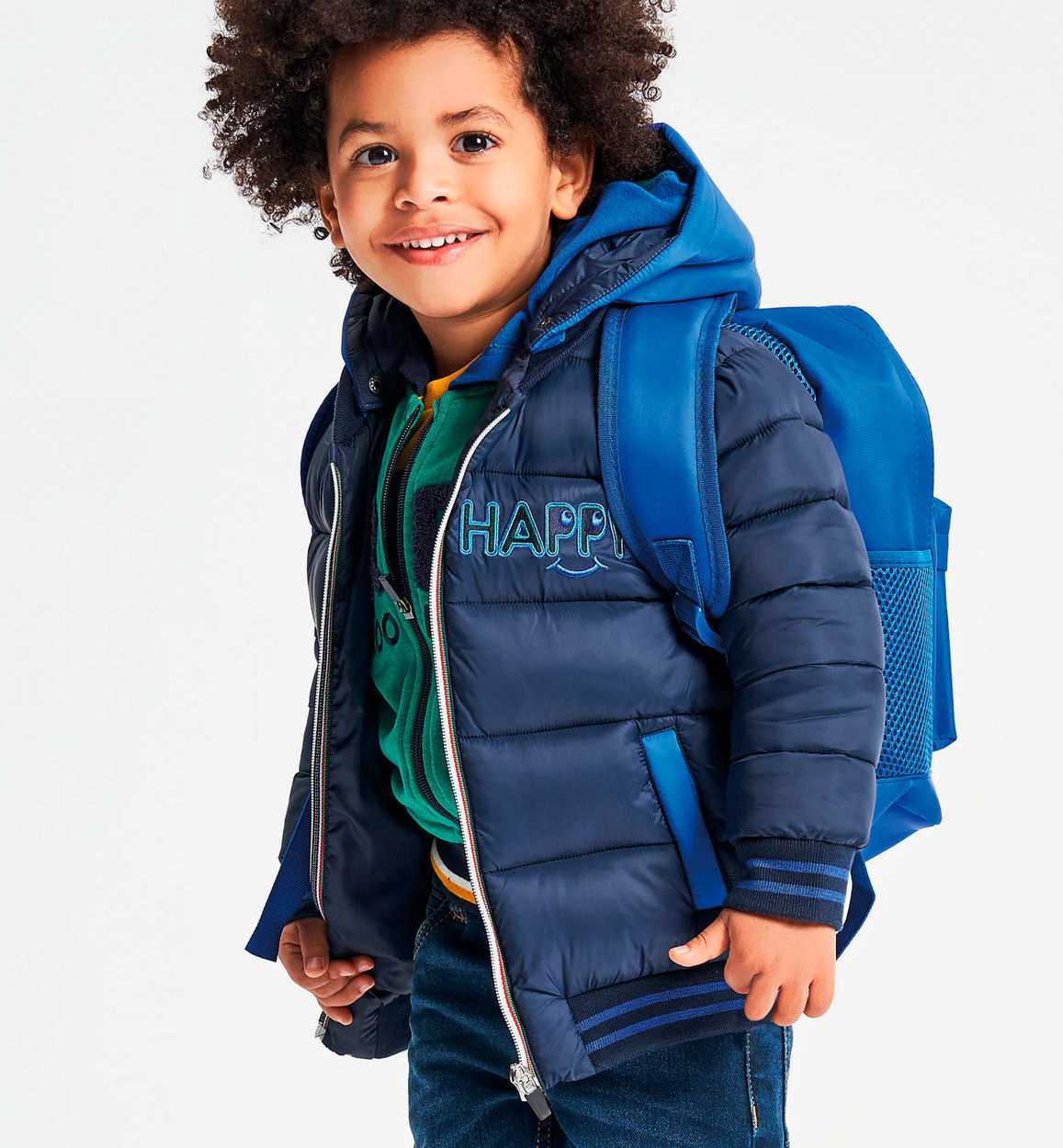 Giubbotto invernale modello bomber per bambino da 6 mesi a 7 anni iDO -  Miniconf Shop