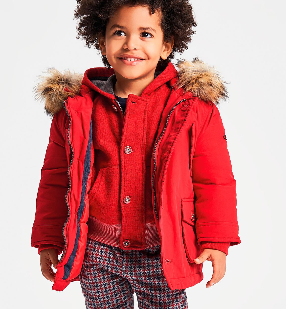 giubbotto parka ragazzo