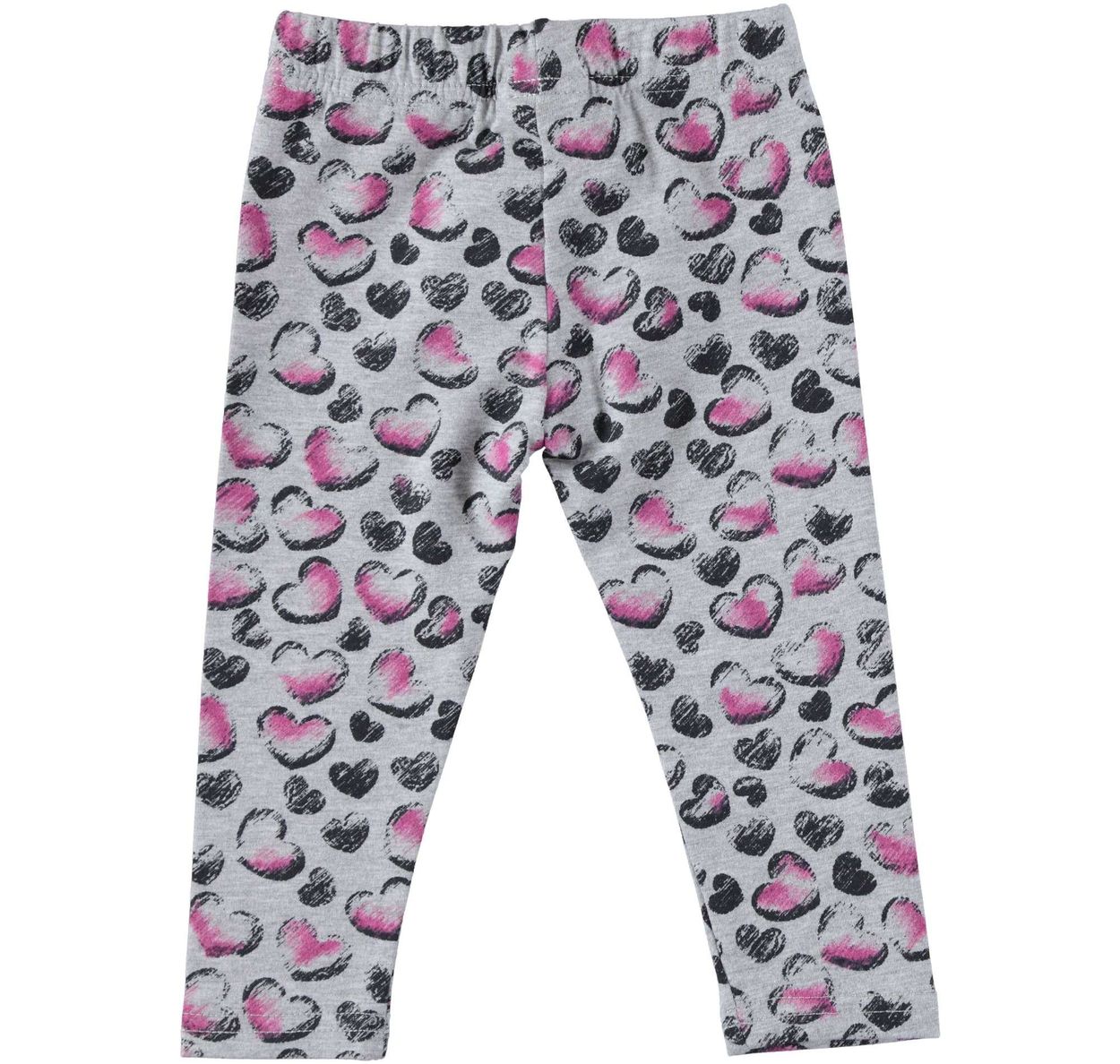 Pack 3 Leggings Per Bambina - Vita Alta, Materiale Elasticizzato, Multicolore - Foto 3