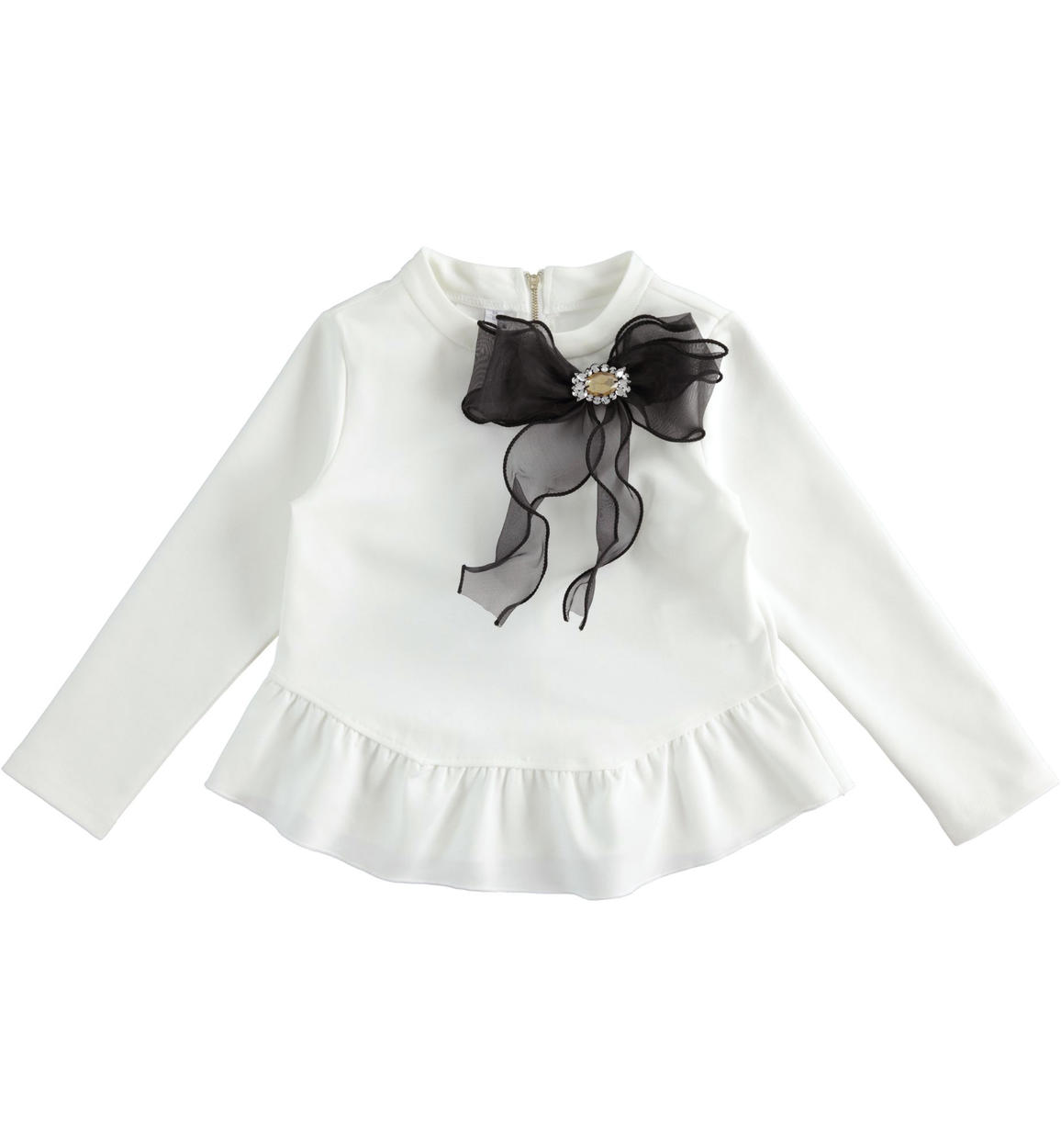 Vestito Manica Lunga Bambina Cotone - MS0320, Taglia 5-6 Anni, Stile Casual, Lavabile - Foto 2