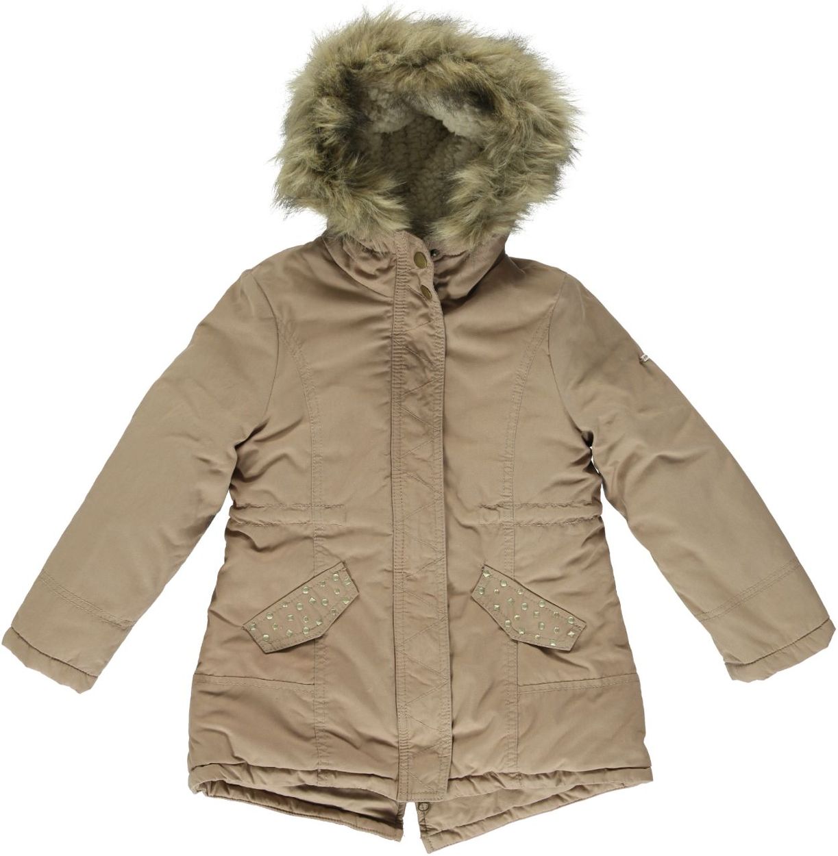 Giubbotto per bambino in nylon nero