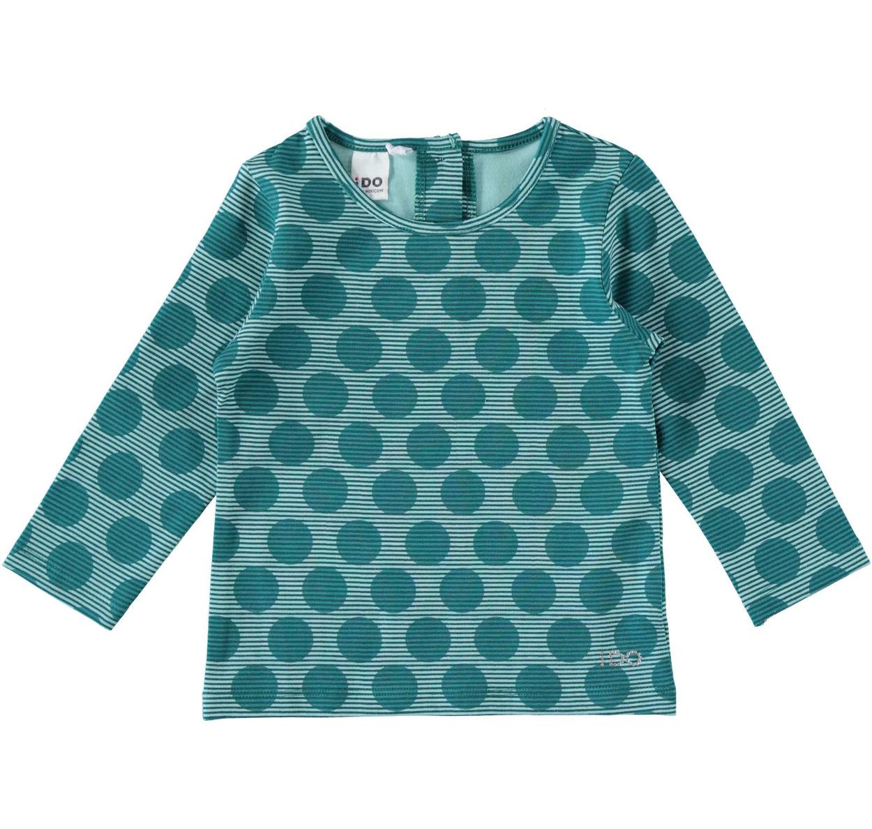 maglietta verde bambina