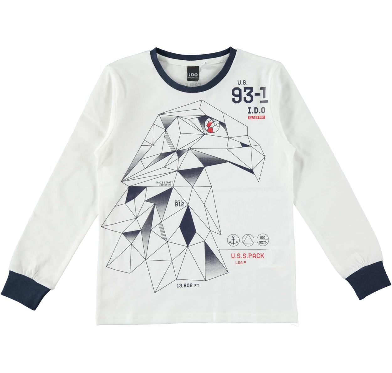 maglietta con aquila