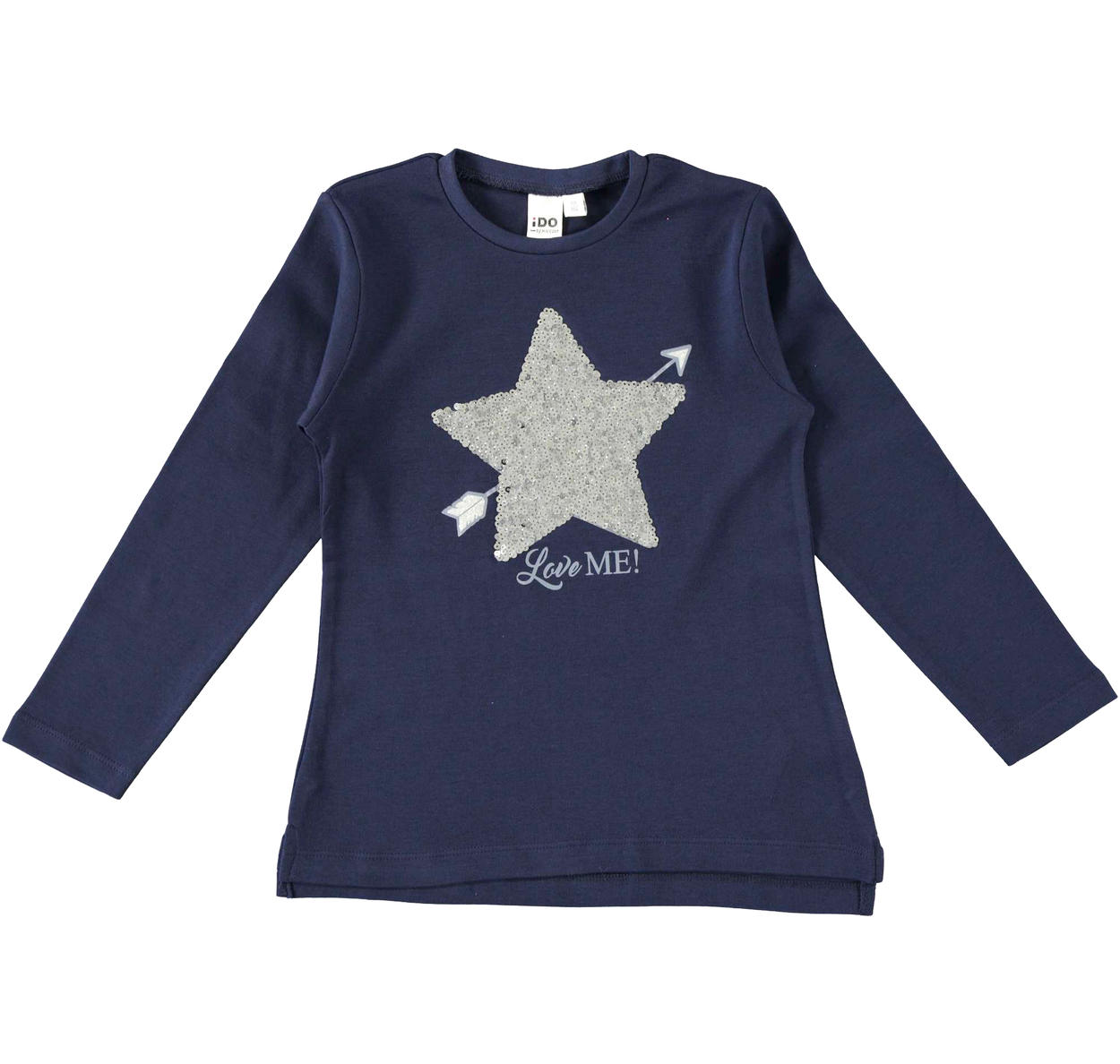 maglietta glitterata