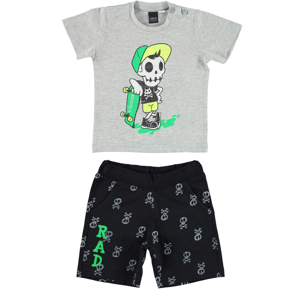 maglietta teschio bambino