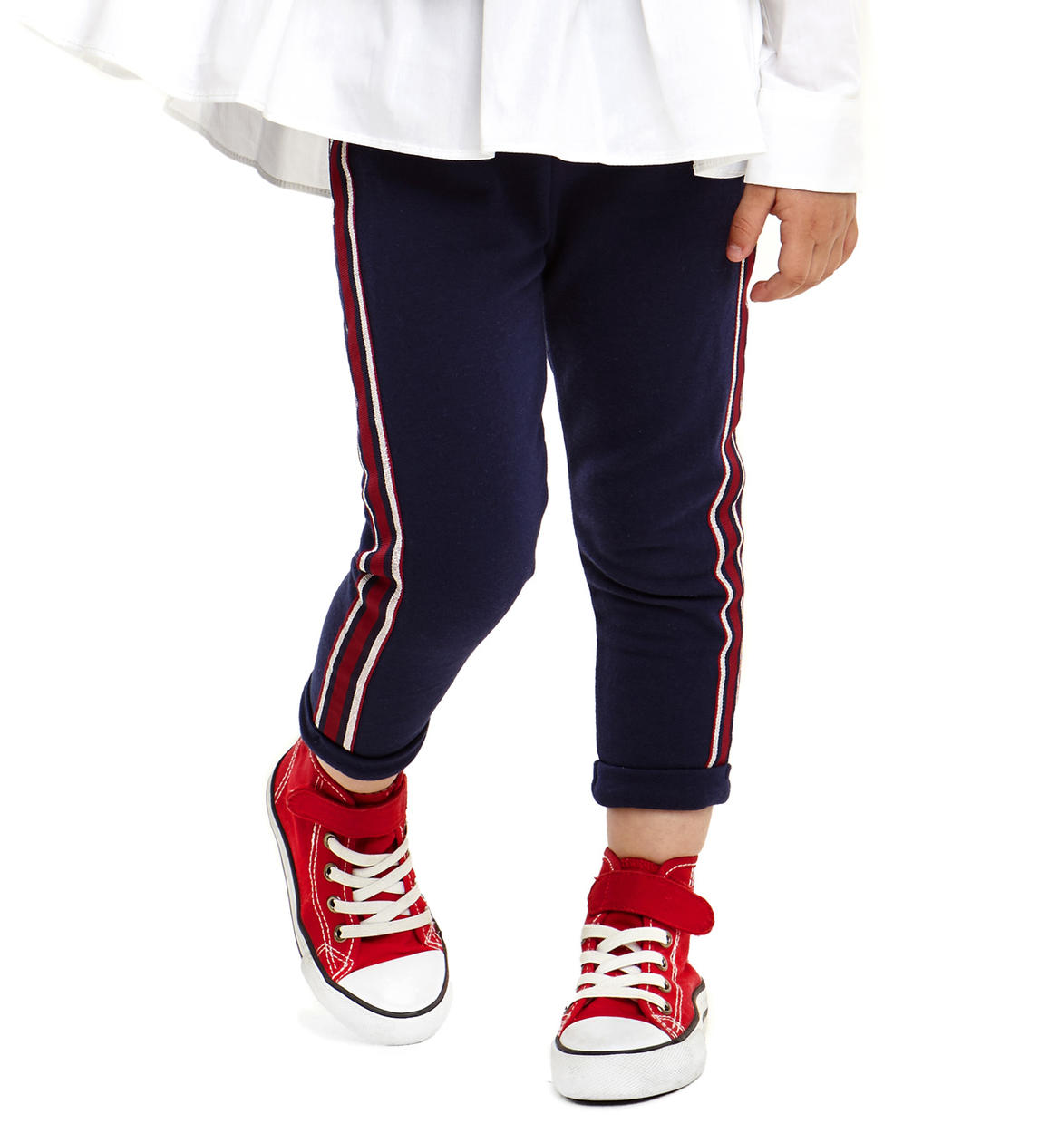 pantaloni cotone garzato