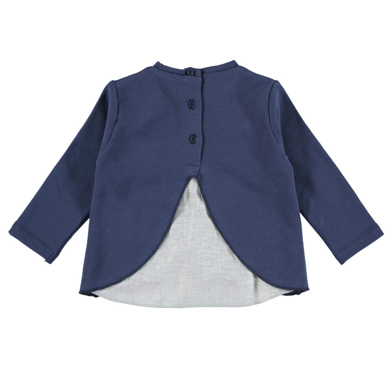 maglietta incrociata davanti