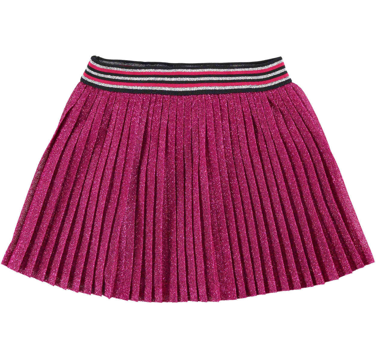 Gonna discount plissettata lurex