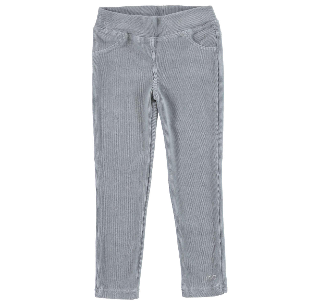 Leggings in ciniglia di cotone elasticizzato per bambina da 6 a 16 anni iDO  - PANTALONI - 3-16 Anni - Bambina