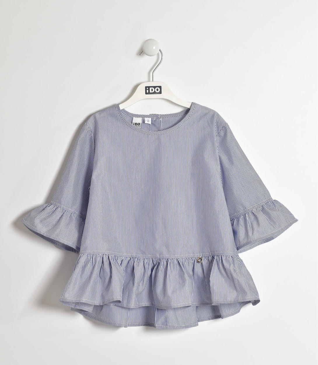 Camicia con on sale balze