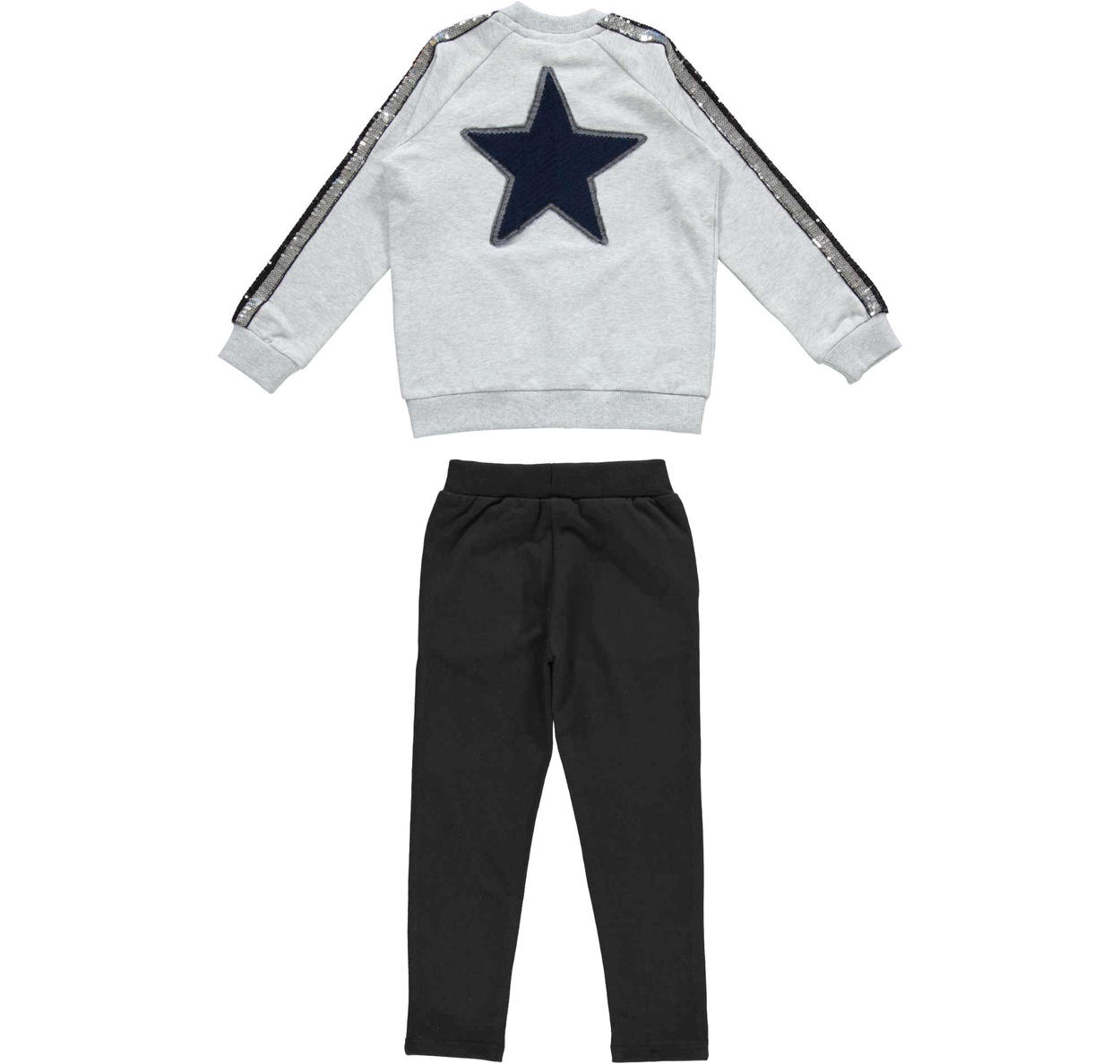 Set 2 Pezzi Felpa Con Cappuccio E Pantaloni Per Ragazzi - Età 2-15 Anni, Comodo E Casual - Foto 4