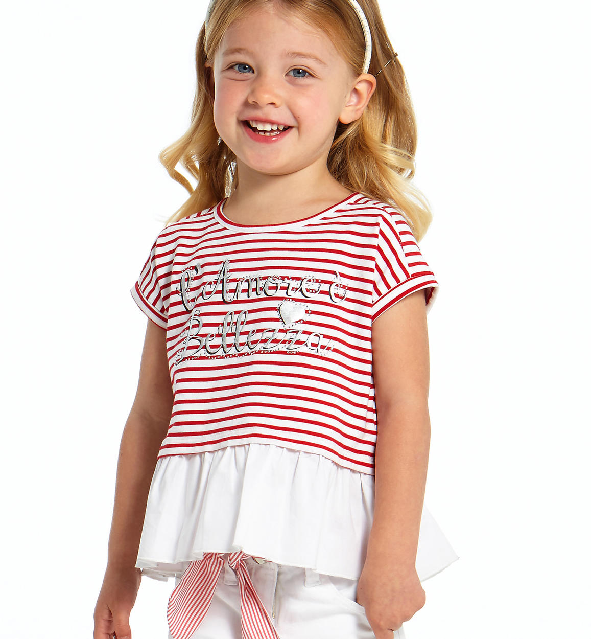 Set Abbigliamento Bambina Estate - Tshirt Con Stampa E Pantaloni Coordinati Per Ragazze 5-14 Anni - Foto 12