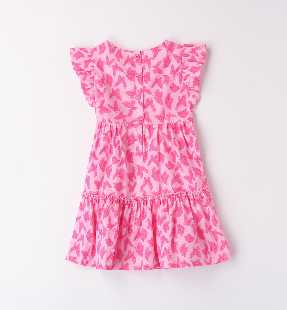 Abitino estivo bambina ROSA-FUCSIA-6BMP - 1454B494G2