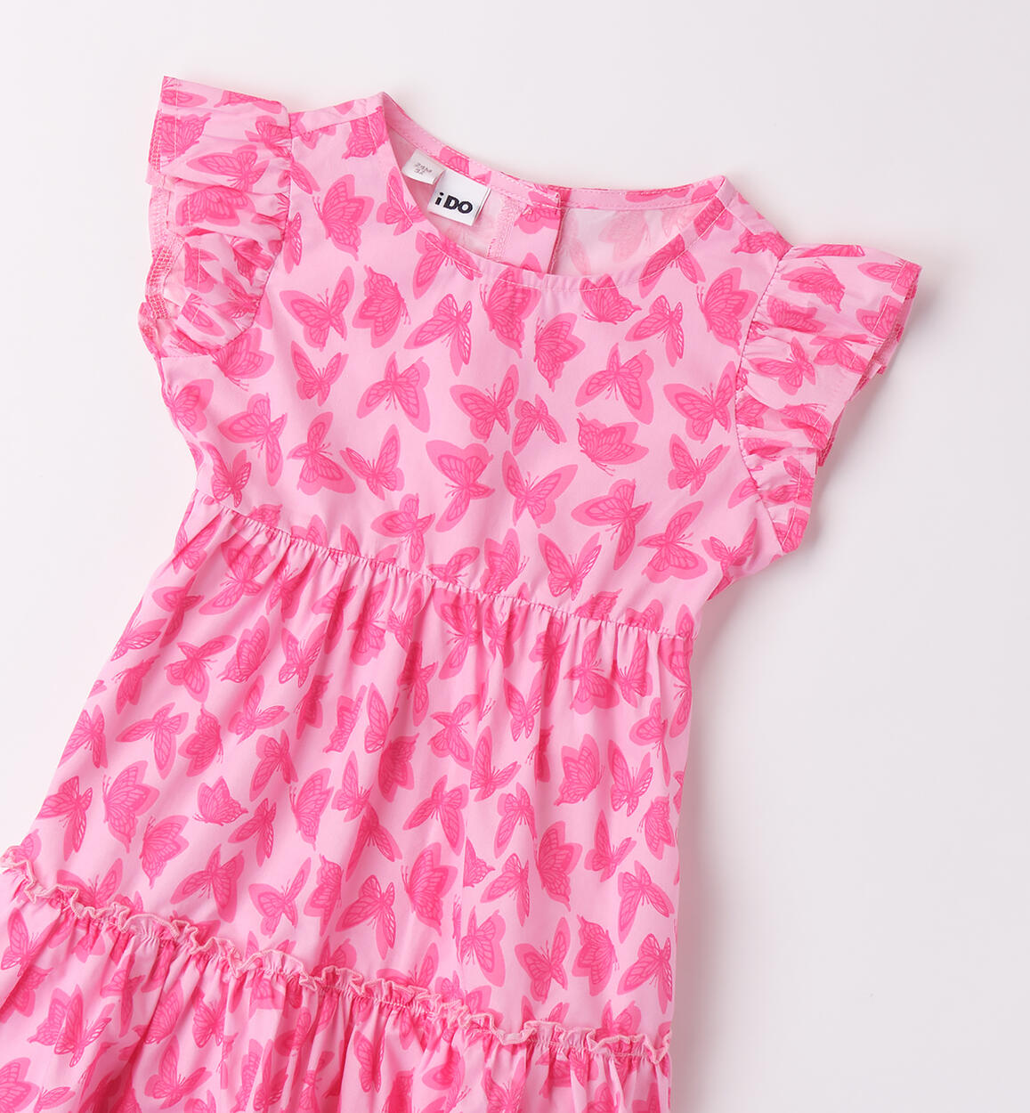 Abitino estivo bambina ROSA-FUCSIA-6BMP - 1454B494G2