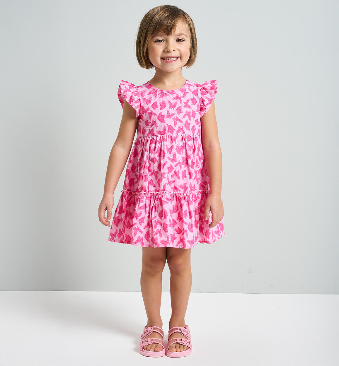 Abitino estivo bambina ROSA iDO