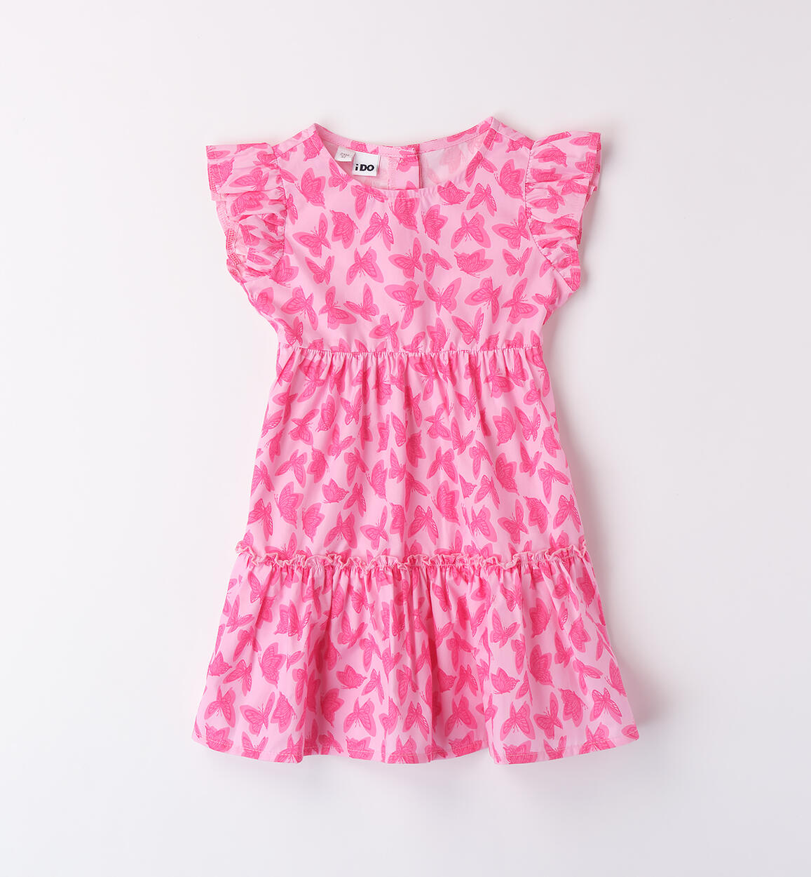 Abitino estivo bambina ROSA-FUCSIA-6BMP - 1454B494G2