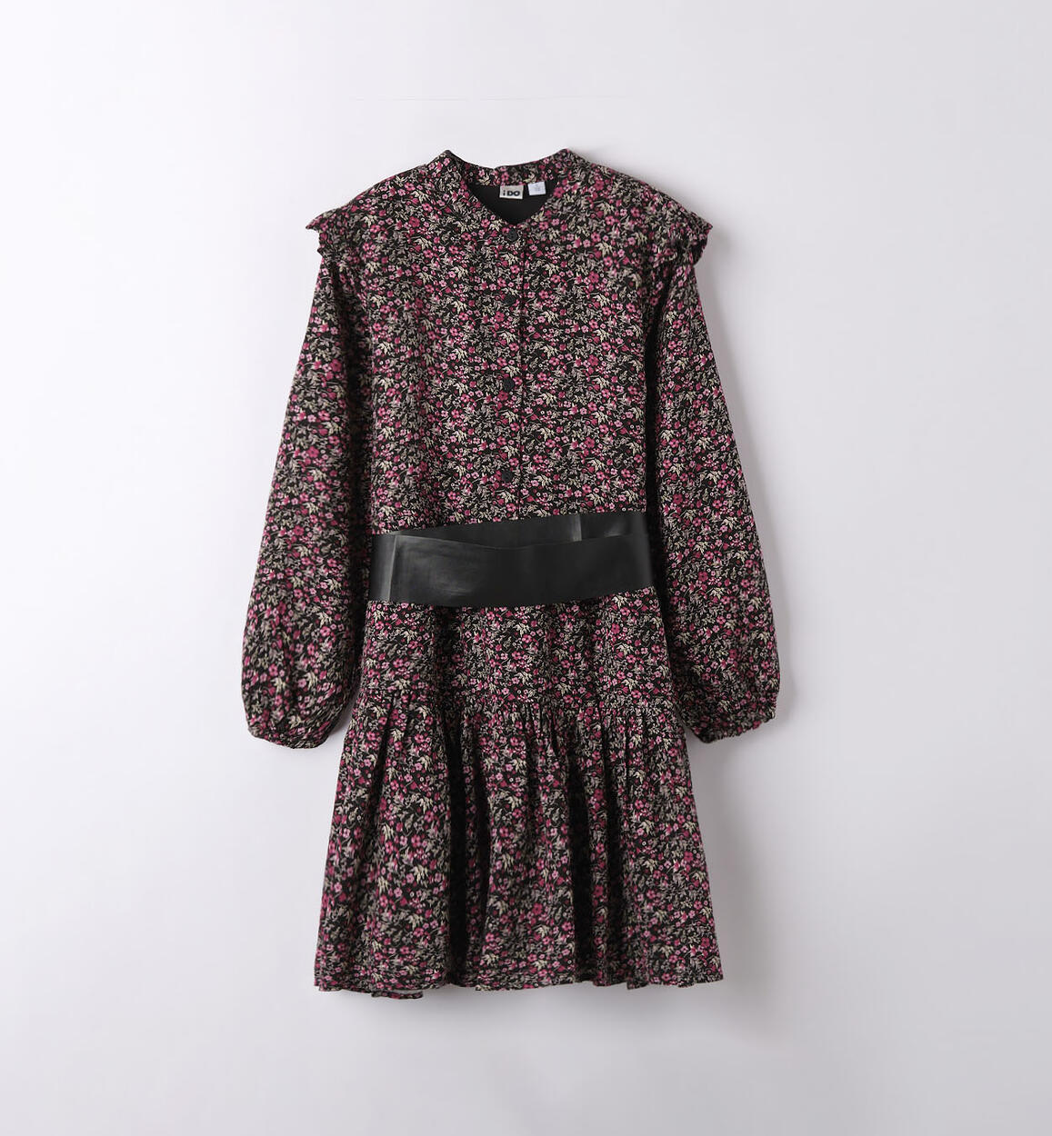 iDO floral dress for girls from 8 to 16 years BROWN iDO
