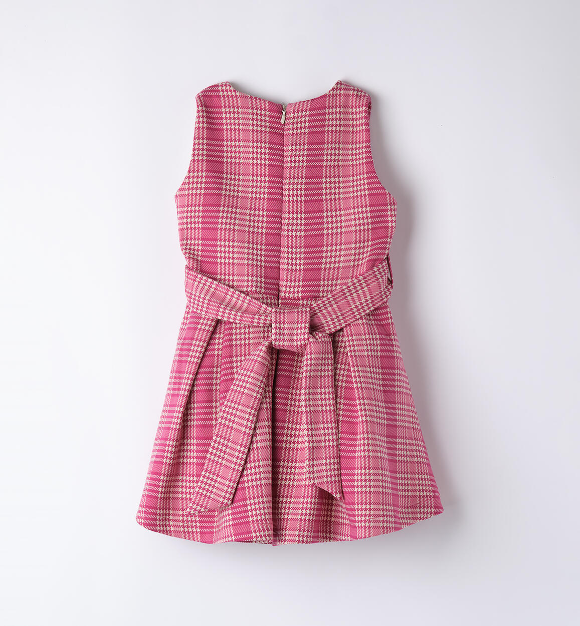 Abito bambina a quadri ROSA-2524 - 1440F34100