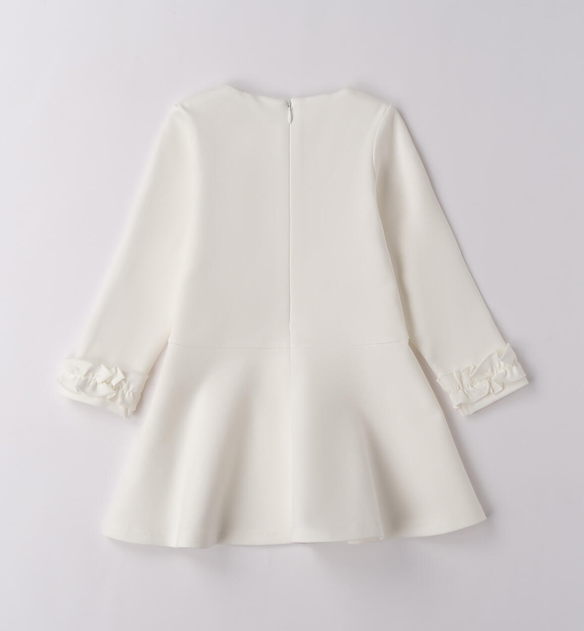 Abito bambina con perle PANNA-0112 - 1444F37200