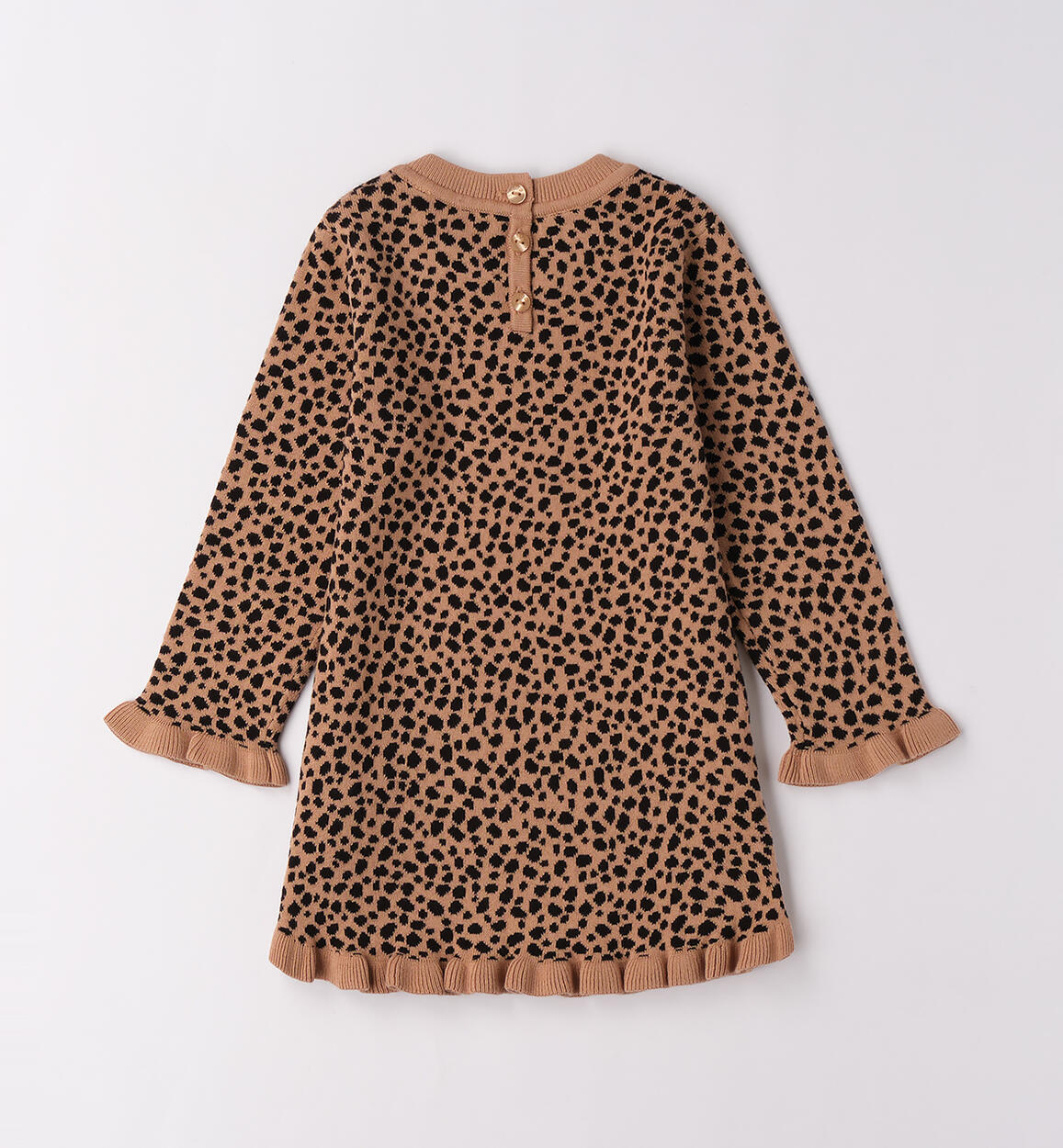 Abito bambina leopardato BISCUIT-0945 - 1444F37500