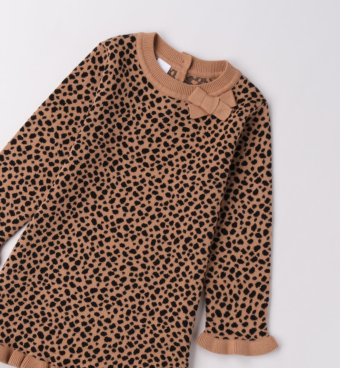 Abito bambina leopardato BISCUIT-0945 - 1444F37500