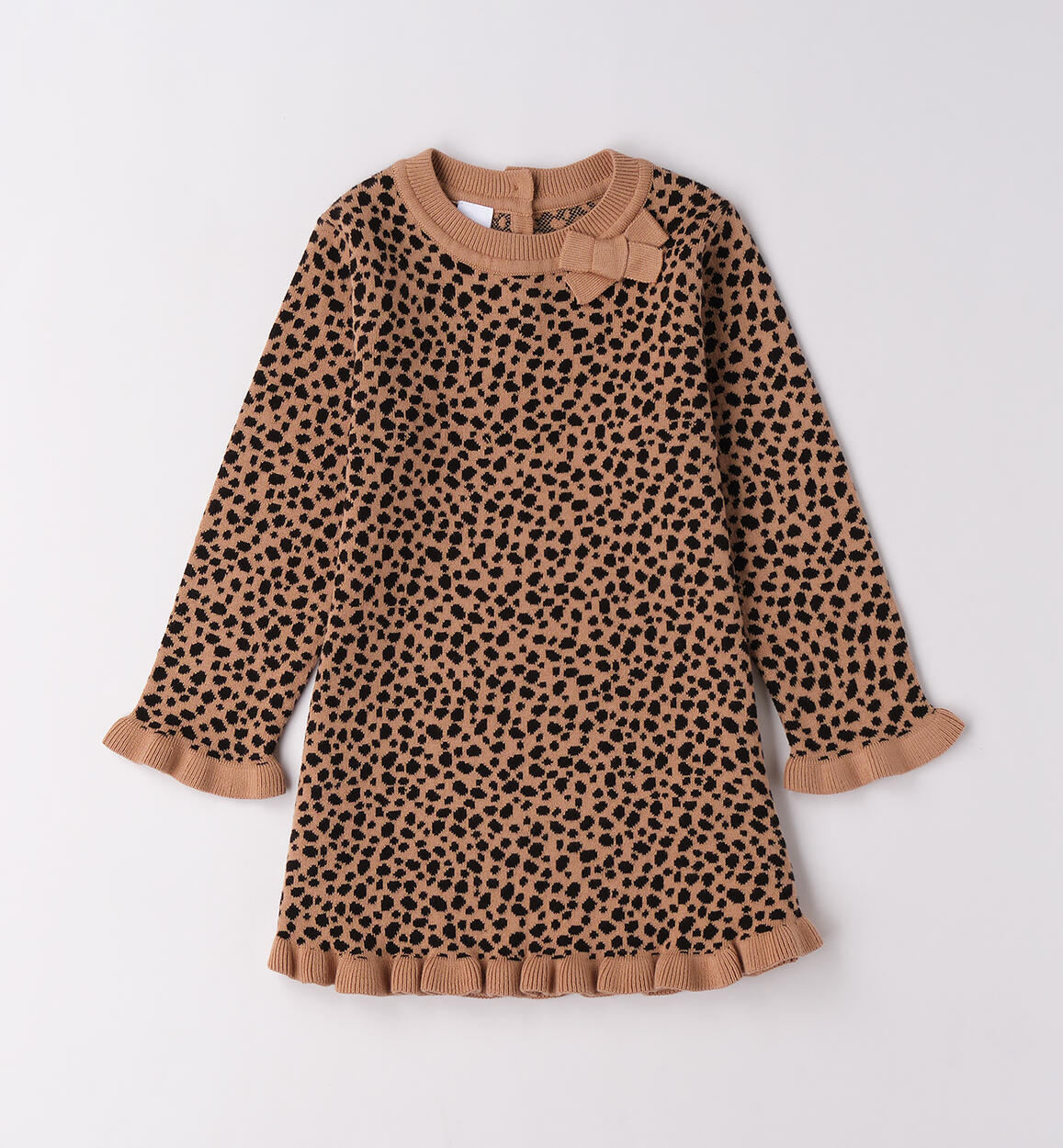 Abito bambina leopardato BISCUIT-0945 - 1444F37500