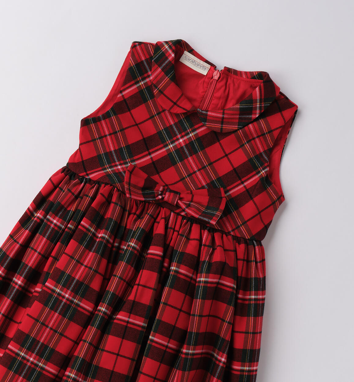 Abito bambina natalizio ROSSO-2253 - 1440F34200