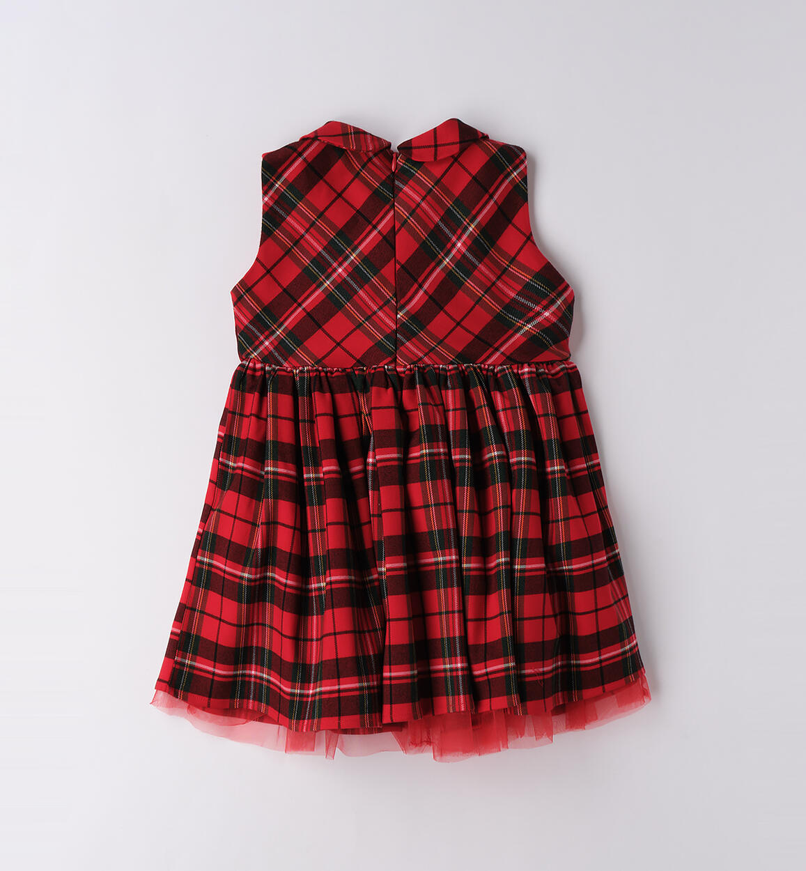 Abito bambina natalizio ROSSO-2253 - 1440F34200