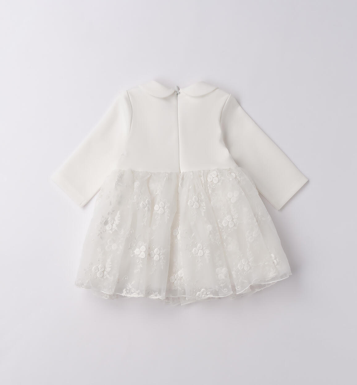 Abito battesimo bimba PANNA-0112 - 0444F09700