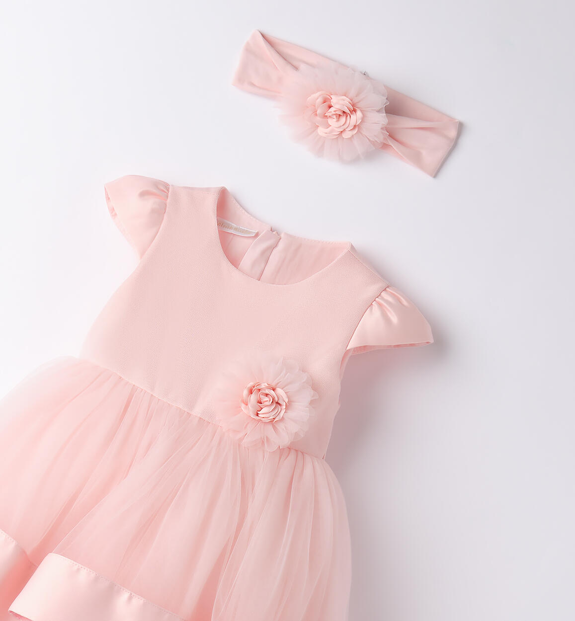 Abito battesimo bimba ROSA-2765 - 0443B71200