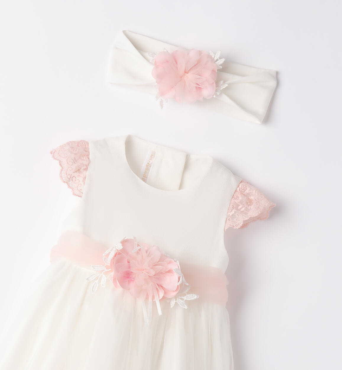 Abito battesimo bimba ROSA-2765 - 0443B71100