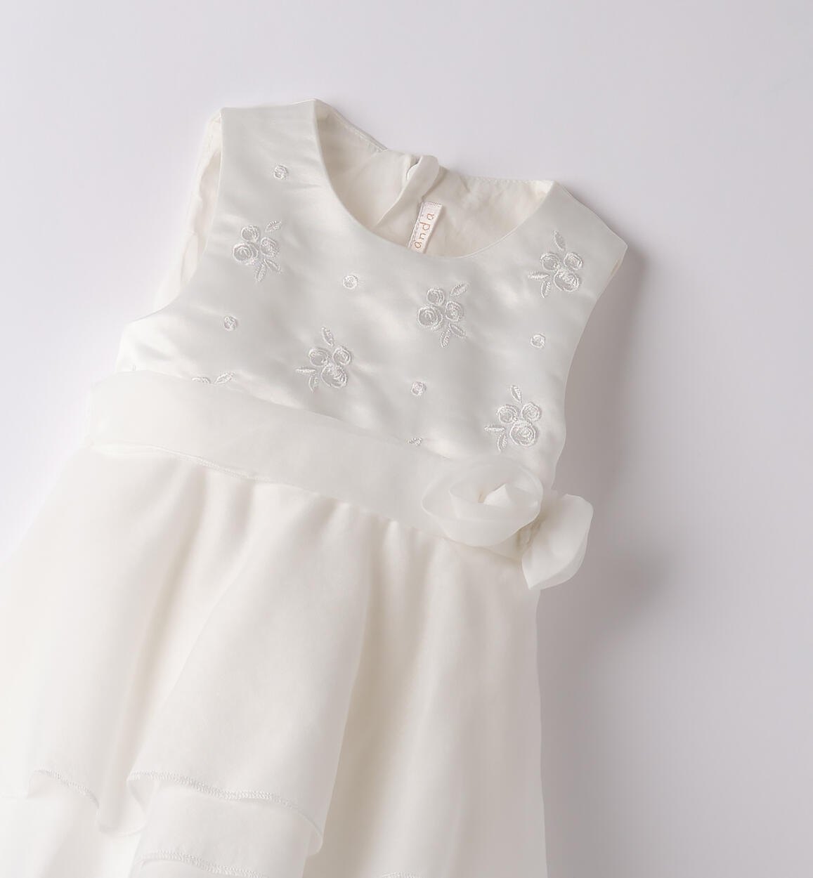 Abito battesimo neonata PANNA-0112 - 0443B71300