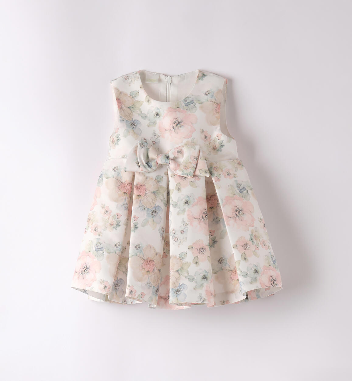 Abito bimba elegante PANNA-ROSA-6BFR - 0444B11500