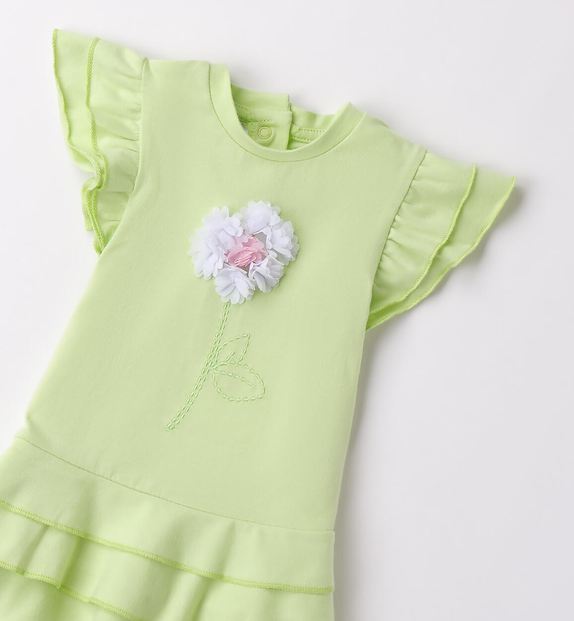 Abito bimba Minibanda VERDE-5422 - 0453B71900