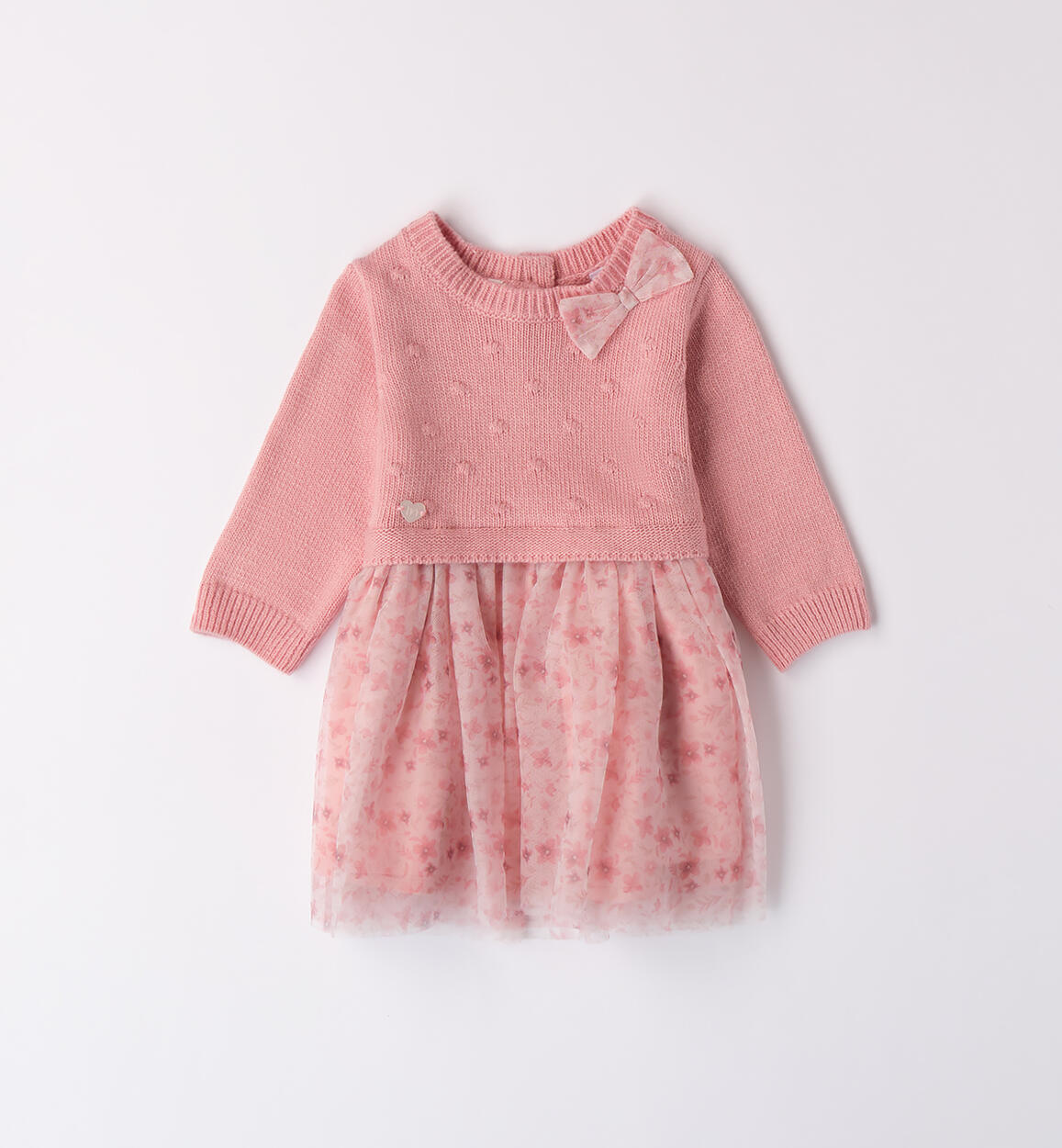 Abito bimba tricot ROSA Minibanda