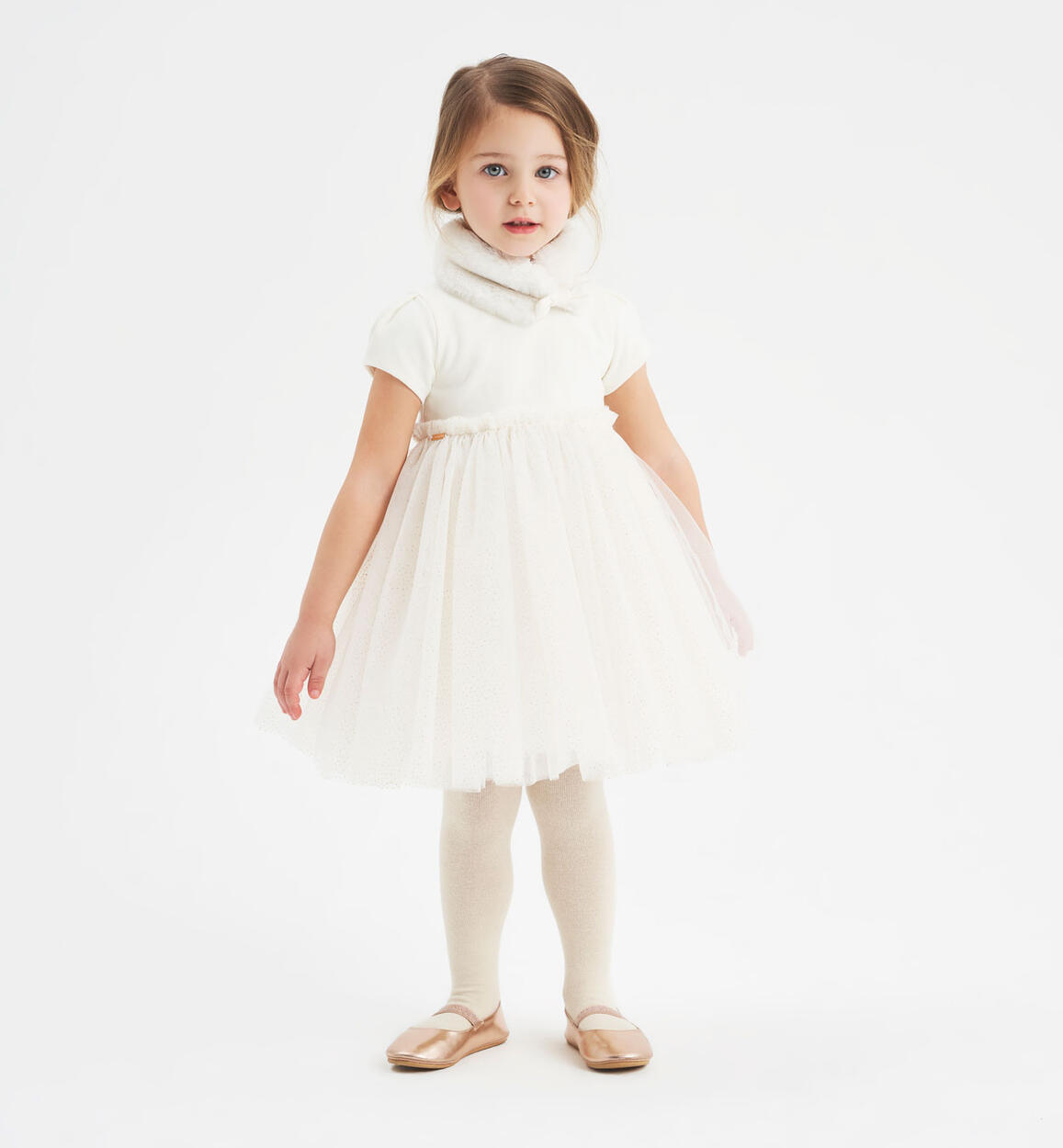 Sarabanda girl's ceremony dress from 9 months to 8 years CREAM Sarabanda
