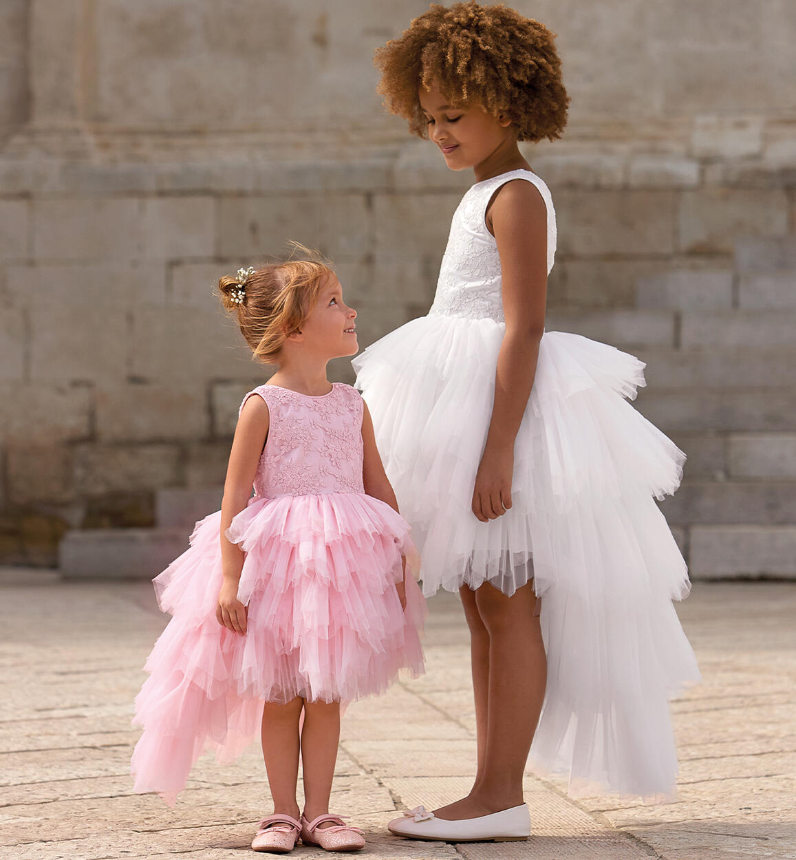 Abito cerimonia bambina Sarabanda ROSA Sarabanda