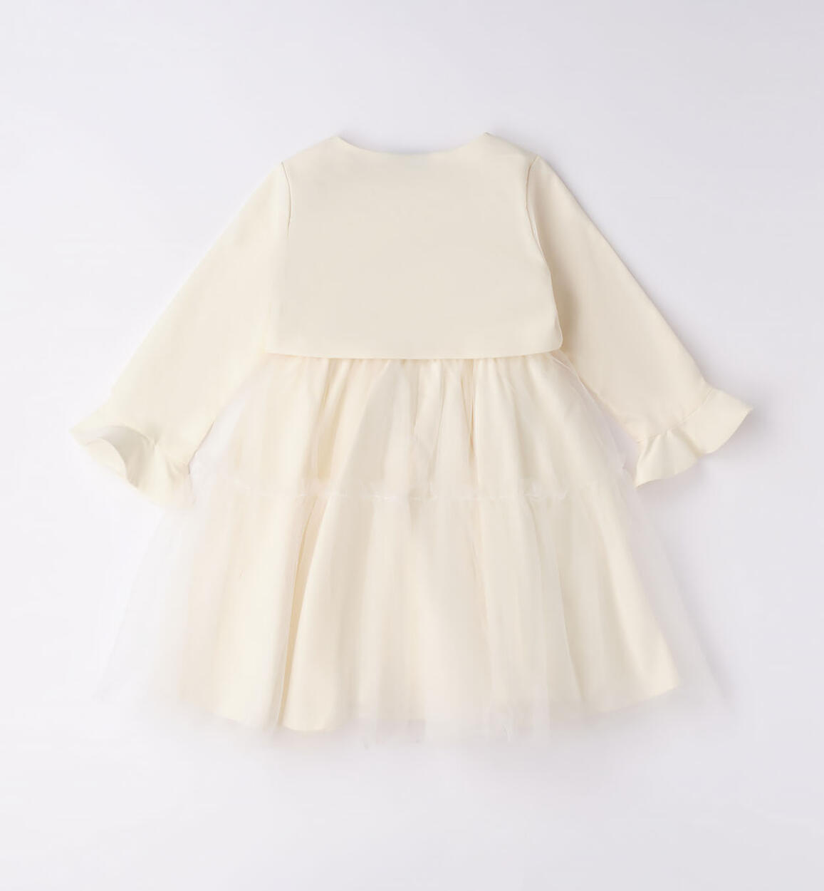 Abito cerimonia con coprispalle bambina PANNA-0112 - 1440624100