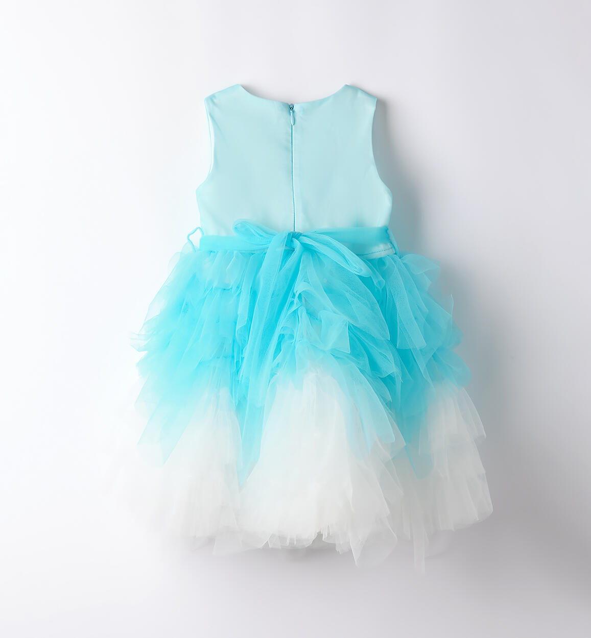 Abito cerimonia per bambina TURCHESE-4412 - 1444B34000