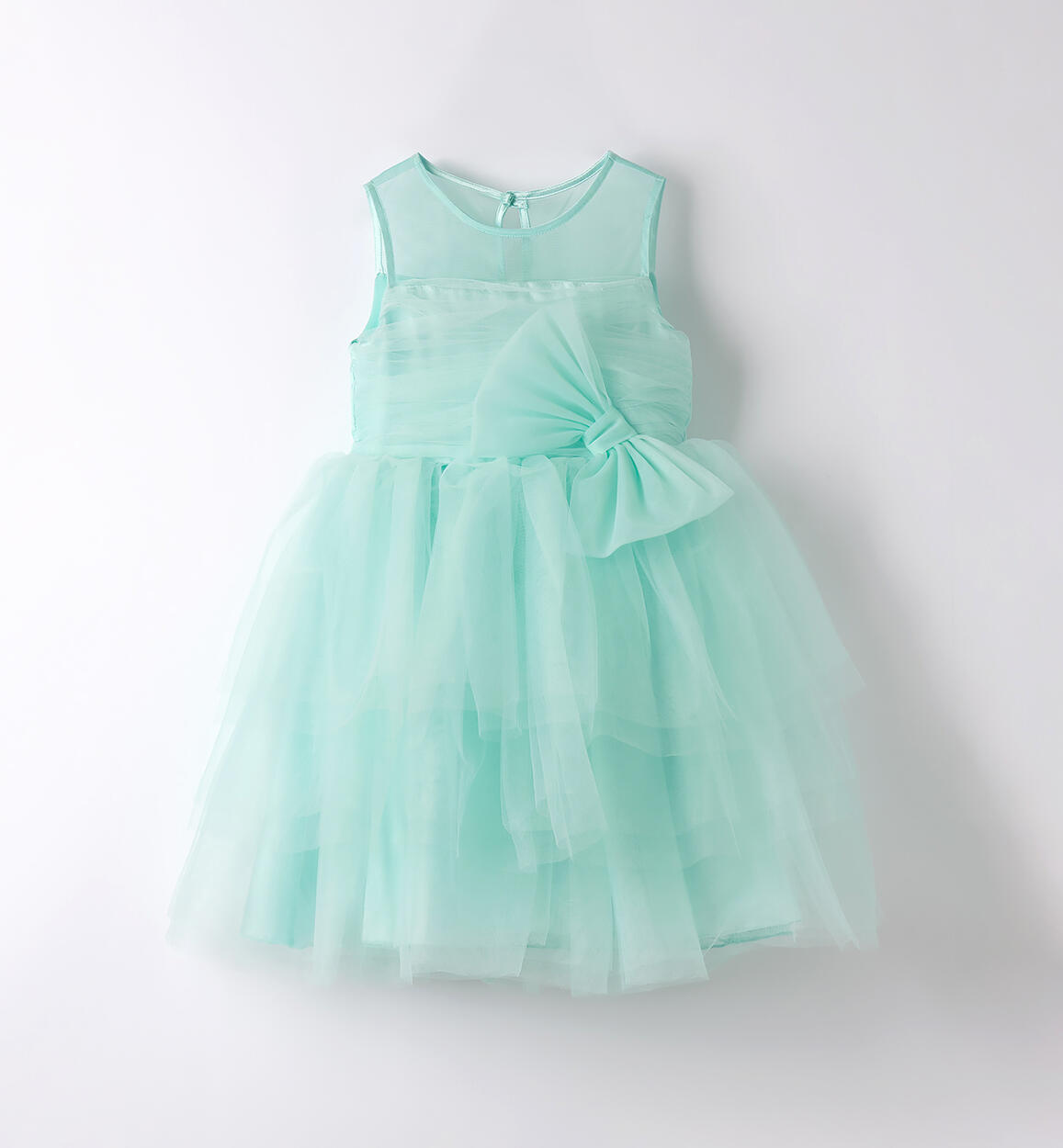 Abito comunione bambina VERDE ACQUA-4154 - 2680B46300