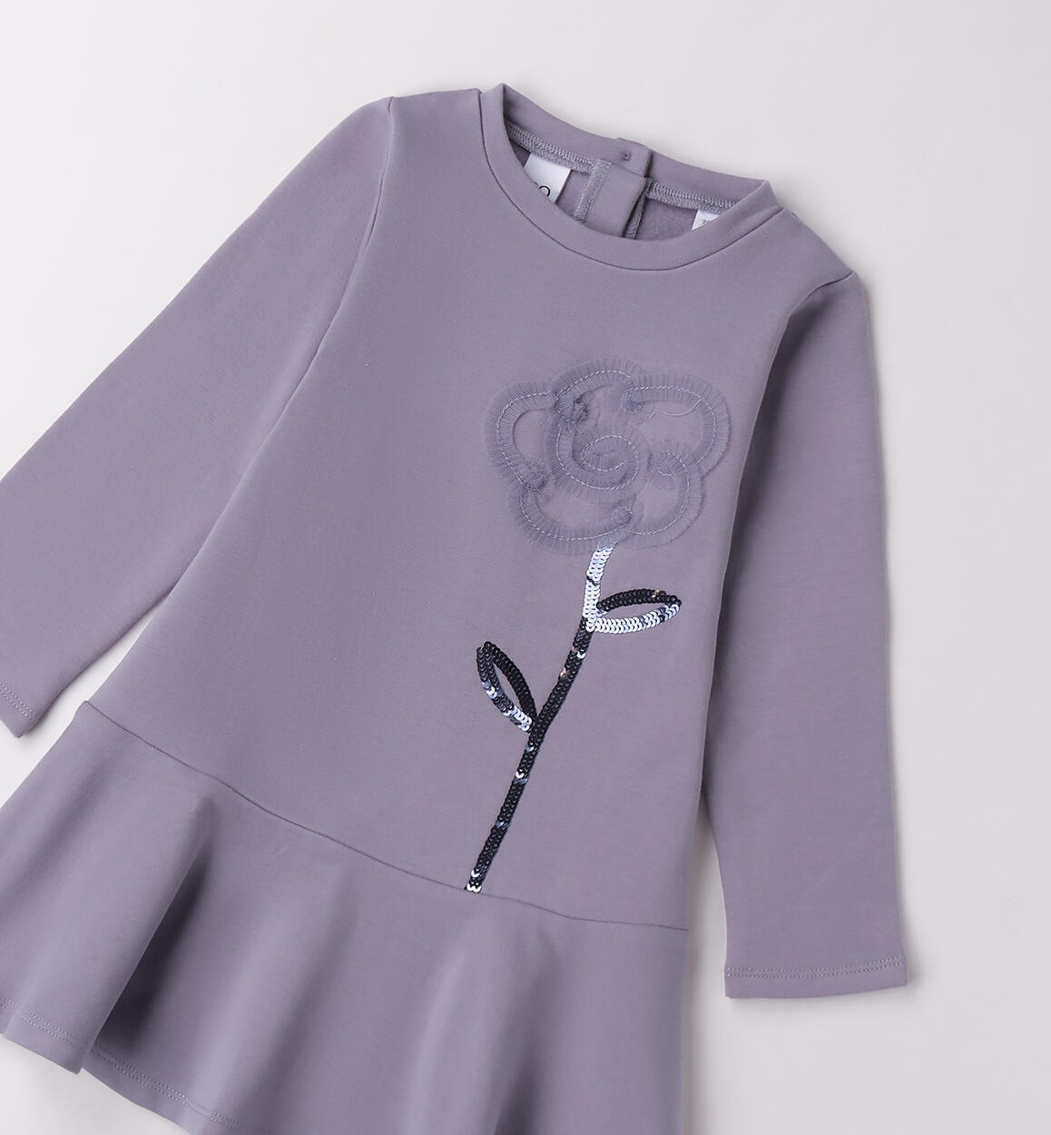 Abito da bambina GRIGIO-3518 - 1444F37400