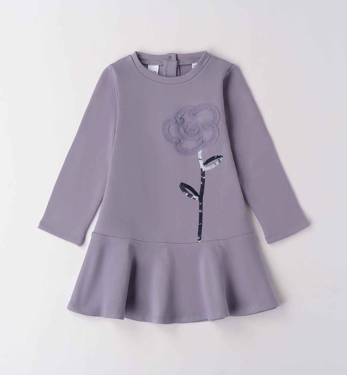 Abito da bambina GRIGIO-3518 - 1444F37400