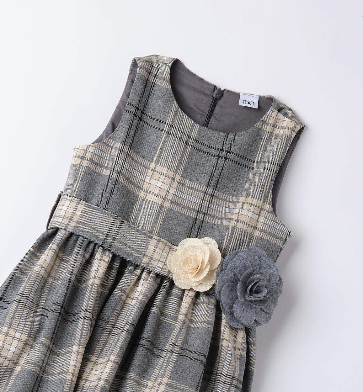 Abito da bambina iDO GRIGIO MELANGE-8970 - 1444F37100