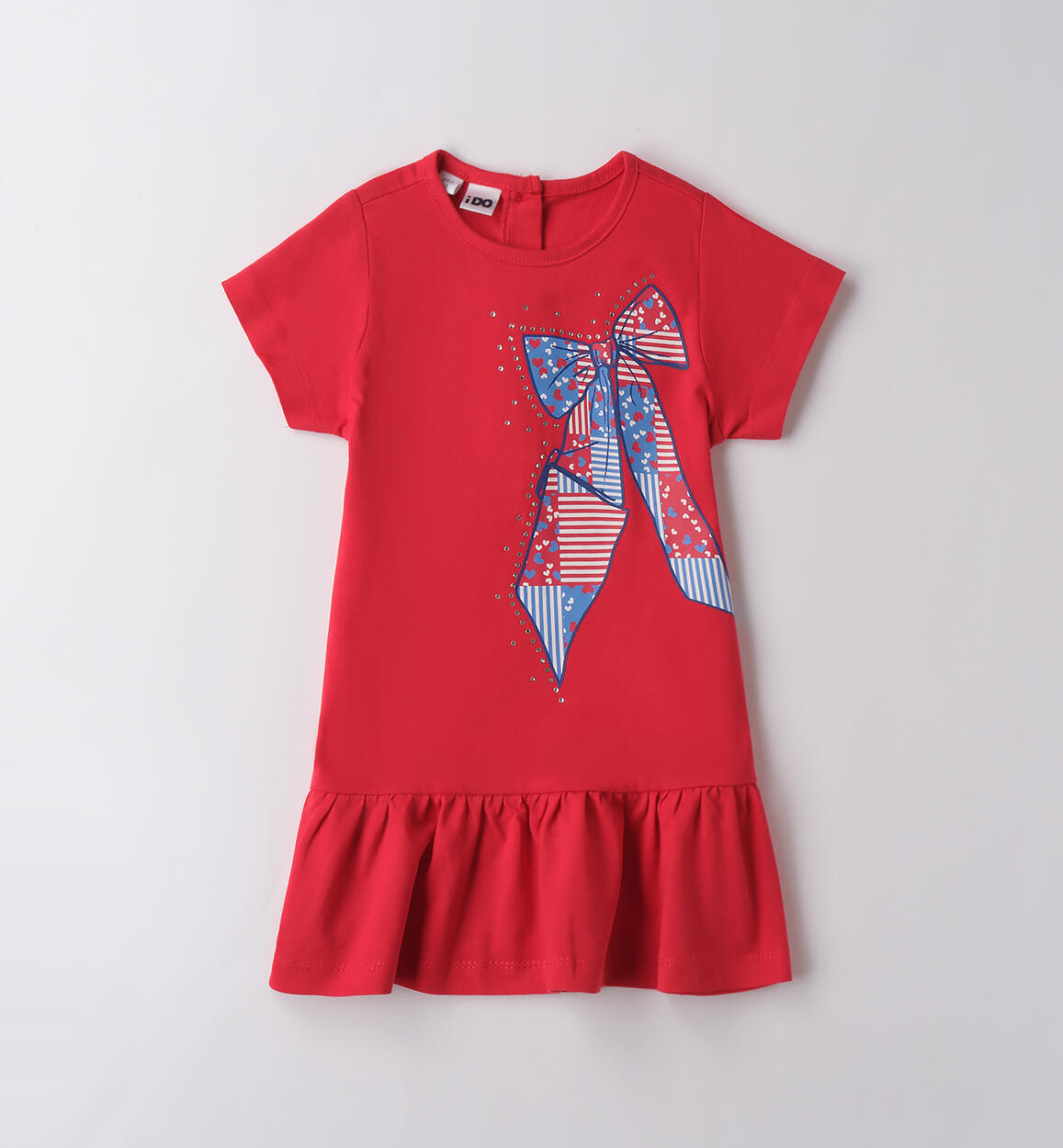 Abito da bambina iDO ROSSO iDO