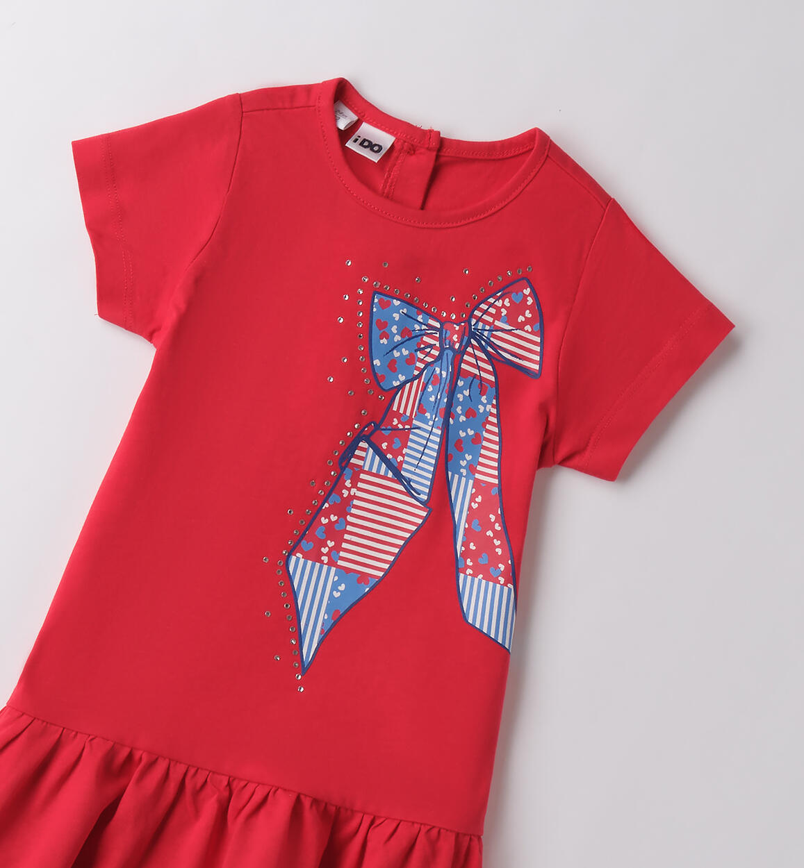 Abito da bambina iDO ROSSO-2243 - 1454B547G0