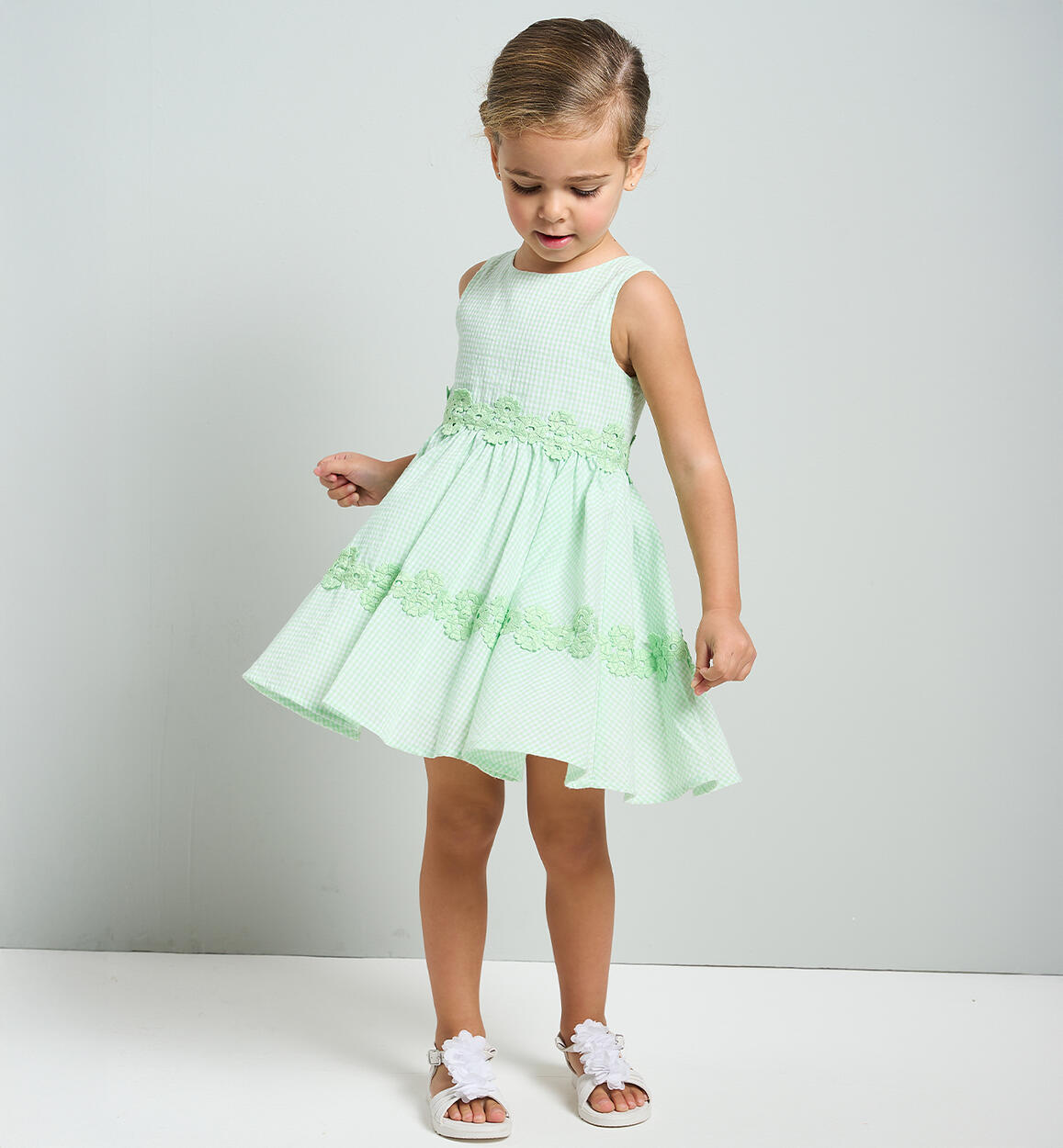 Abito da bambina iDO VERDE iDO